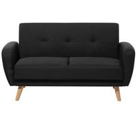 2 Seater Sofa FLORLI Black