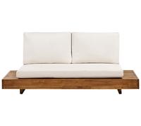 2 Seater Sofa MARETTIMO Certified Acacia Wood Light Wood