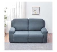 2-Seater Stretch Reclining Relaxing Sofa Cover, Universal Reclining Relaxing Sofa Cover with Pockets, 6-Piece Washable Chair Cover, Electric Massage Sofa Covers(A5)