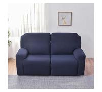 2-Seater Stretch Reclining Relaxing Sofa Cover, Universal Reclining Relaxing Sofa Cover with Pockets, 6-Piece Washable Chair Cover, Electric Massage Sofa Covers(A6)