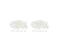 2 set 100 Pieces 2.5mm Guitar Fret Side Dot Position Markers for Guitar Bass 6.3x2.5mm