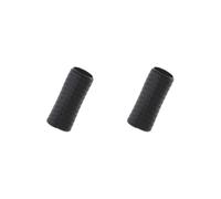 2 set 1x Black Plastic Violin Bow Skin 27mm Length 8mm Diameter f/Violin Bow Part