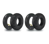 2 Set 200X50 Tire & Inner Tube Compatible with Razor Crazy Cart EPunk E-Scooter Black