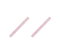 2 set 23.6inch Tailor Ruler Soft Tape Sewing Flexible with Centimeters Scale, pink, 60CM