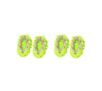2 set 2pcs Floor Mopping Shoe Cover Floor Mopper Slipper Home Floor Cleaner Cleaning Foot Socks, green