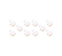 2 set 5 Pcs Nail Dust Brush Powder Remover Brush for Women Makeup Acrylic Nails White 4.5x3.5 cm