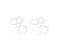2 set 6 Pieces Electric Guitar Strings Nickel Alloy Wound Silver White E101