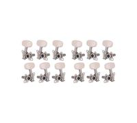 2 set 6 Pieces Open Gear Acoustic Classical Guitar Tuning Pegs Tuners Machine Head 3L3R