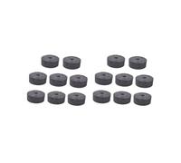 2 set 8 Pieces Round Soft Gray Cymbal Stand Felt Washer Replacement for Drum Kit