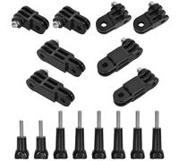 2 Set Adjustable Extension Arm Camera Fixed Joint Mount with Short & Long Screw Extension Arm Mount,3-Way Adjustable Extension Pivot Arm Adapter Set for GoPro and Other Action Cameras
