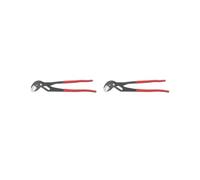 2 Set Adjustable Water Pump Plier Groove Joint Pliers Plumbing Pliers Heavy Duty 10 in, Black