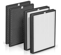2-Set Alexapure Breeze Filter Replacement AP-B103 and AP-B104 Compatible with Alexapure Breeze Air Purifier AP-B102 and 3049 with 1x H13 True HEPA Filter AP-B103 and 1x Activated Carbon Filter AP-B104