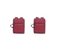 2 Set Art Portfolio Case Draw Board Storage Tote for Pencil Stationery Art Supplies Red 50x37x6 cm