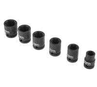 2 Set - B-69733 Makita 7-Piece Metric 1/2 in Impact Socket Set