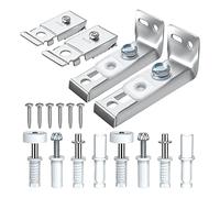2 Set Bi-fold Door Hardware Sliding Closet Door Replacement Part for Folding Pocket Barn Easy to Use Bi-fold Hardware Smooth