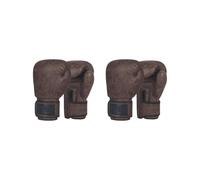 2 set Boxing Gloves for Men Women Sparring Gloves for Exercise Home Gym Kickboxing Dark Brown 10oz, 36x15x13.5cm