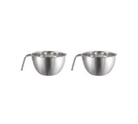 2 Set Candle Melting Boiler Easy to Use Melting Bowl for Butter Caramel Restaurant ID. 20cm