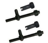 2 Set Chainsaw Chain Adjuster Tensioner Screw Metal Replacement Chain Saw Screw Track Set, for Chain Saw Tool Tension Adjustment Replacement