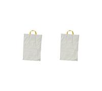 2 set Cloth Dust Bag Multifunction Lightweight Home Appliance Vacuum Cleaner Parts Beige 60x40 cm