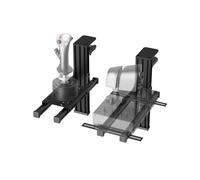 2 Set Desk Mount for Flight Sim Hotas Compatible with Logitech X56/X52/X52 Pro, Thrustmaster Hotas Warthog/T.16000M/T-Flight Hotas 4/X, SimTask Farmstick,Winwing Hotas, VKB, VPC Hotas (Standard)
