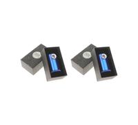 2 set Diamond Inscription Reader Viewer Magnifying Len Jewelry Loupe Magnifier 18X