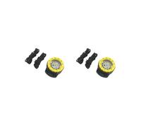 2 set Diving Compass Waterproof Diving Equipment for Hiking Sailing Outdoor Sports Yellow