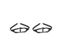 2 set Diving Mask Strap Replacement Comfort Silicone Flexible Diving Goggles Strap Style B, Black