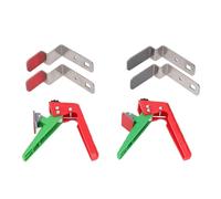 2 Set Drawer Front Installation Clamps Stainless Steel Universal Cabinet Aids Jigs Clamping Tool for Woodworking Fixture
