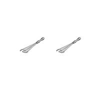 2 Set Egg Beater Manual Mixer Whisk Egg Whisk Multifunctional Kitchen Gadgets Type C