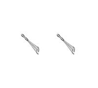 2 Set Egg Beater Manual Mixer Whisk Egg Whisk Multifunctional Kitchen Gadgets Type D