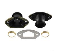 2 Set Engine Manifold for Chainsaw with Brass For Ring and Gasket Replacement for 45CC 4500 52CC 5200 58CC 5800 Motor Parts