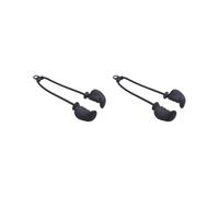 2 set Ergonomic Triceps Rope Pull Down Handle Anti Slippery 90cm Rope Length