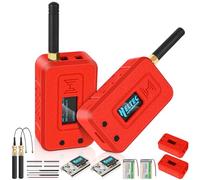 2 Set ESP32 LoRa V3 Module Board with 868 MHz Antenna + 3000 mAh Battery + Protective Case Integrated WLAN Blue Tooth SX1262 CP2102 0.96 Inch OLED Display Type C for AR Duino Lora Meshtastic IOT