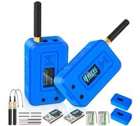 2 Set ESP32 LoRa V3 Module Board with 868 MHz Antenna + 3000mAh Battery + Protect Case - Integrated WiFi Blue tooth SX1262 CP2102 0.96” OLED Display Type C for Ar duino Lora Meshtastic IOT (N35, Blue)