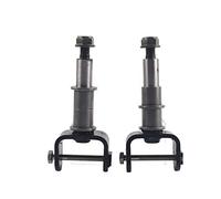 2 Set Front End King Pin Repair Kit, Replacement for Precedent G E 2004 Up, with Bronze Flanged Bushing and King Pin Wave Washer