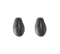 2 Set Fruit Coin Purse Portable with Zipper Change Pouch for Street Travel Party