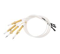 2 Set Gas Stove Igniter Sensor Needle Ceramic Copper