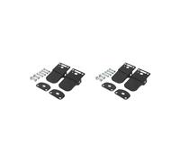 2 set Generic ATV Rear Passenger Foot Rests with Bolts for Four Wheeler