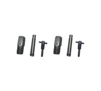 2 set Generic Hydraulic Vertical Jack Oil Pump Air Bleed Screw Sturdy Repair Tools Length 55mm, Black
