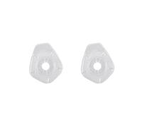 2 set Generic Wiper Hole Pad Prevent Leaves Sturdy for Auto Trucks Automotive clear, 9.8x7.5cm