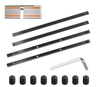 2 Set Guide Rail Connector Kit, Compatible with Festool Makita P-45777 Track Rail Saw Long Cuts DeWALT Tracks Saws SP6000 198885-7 Curtain Track Accessories
