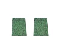 2 set Guitar Blank Scratch Plate Guard Pickguard Material PVC 3-ply Green