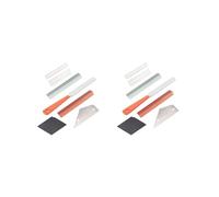 2 set Guitar Fret Rocker+Fret File+Grinding Stone+Fretboard Guard Repair Tools Set