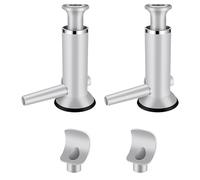 2 Set in-1 Vertical Sausage Stuffer and Meatball Maker Tool Set | Stainless Steel and PP Build, Steady Base with Nozzle, Beginner-friendly Control for Home Kitchens