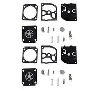 2 Set Lawn Mower Repair Gasket Diaphragm Kits Premium Paper Iron Material Rebuild Kit for HS45 FS55 BG45 MM55 Zama C1Q S69A S70 RB 100