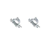 2 set Lighting Hook Mount Fit Alloy Wrap Around Clamp for Club Exhibition Event Aluminum color A, Master