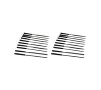 2 set LUTHIER NEEDLE FILE SET 10 Pieces Guitar Nut Slot Fret Dressing Tool Files