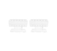 2 set Make Up Tools Tweezers Storage Holder Tabletop Display Stand Shelf Holders