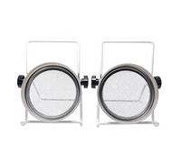 2 Set Mason Jar Sprouting Lids Stainless Steel Screens with Foldable Stand Germination Kit Accessories for Wide Mouth Jars