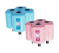 2 Set Maths Rollers Stamp | 4-in-1 Math Stamp Roller | Quick Drying Roller Digital Teaching Stamps | Addition Subtraction Multiplication Division Practice Educational Math Toys for School Supplies